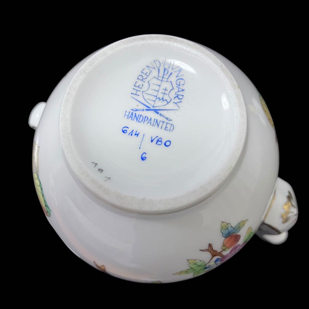 HEREND ヴィクトリアブーケ ティーポット