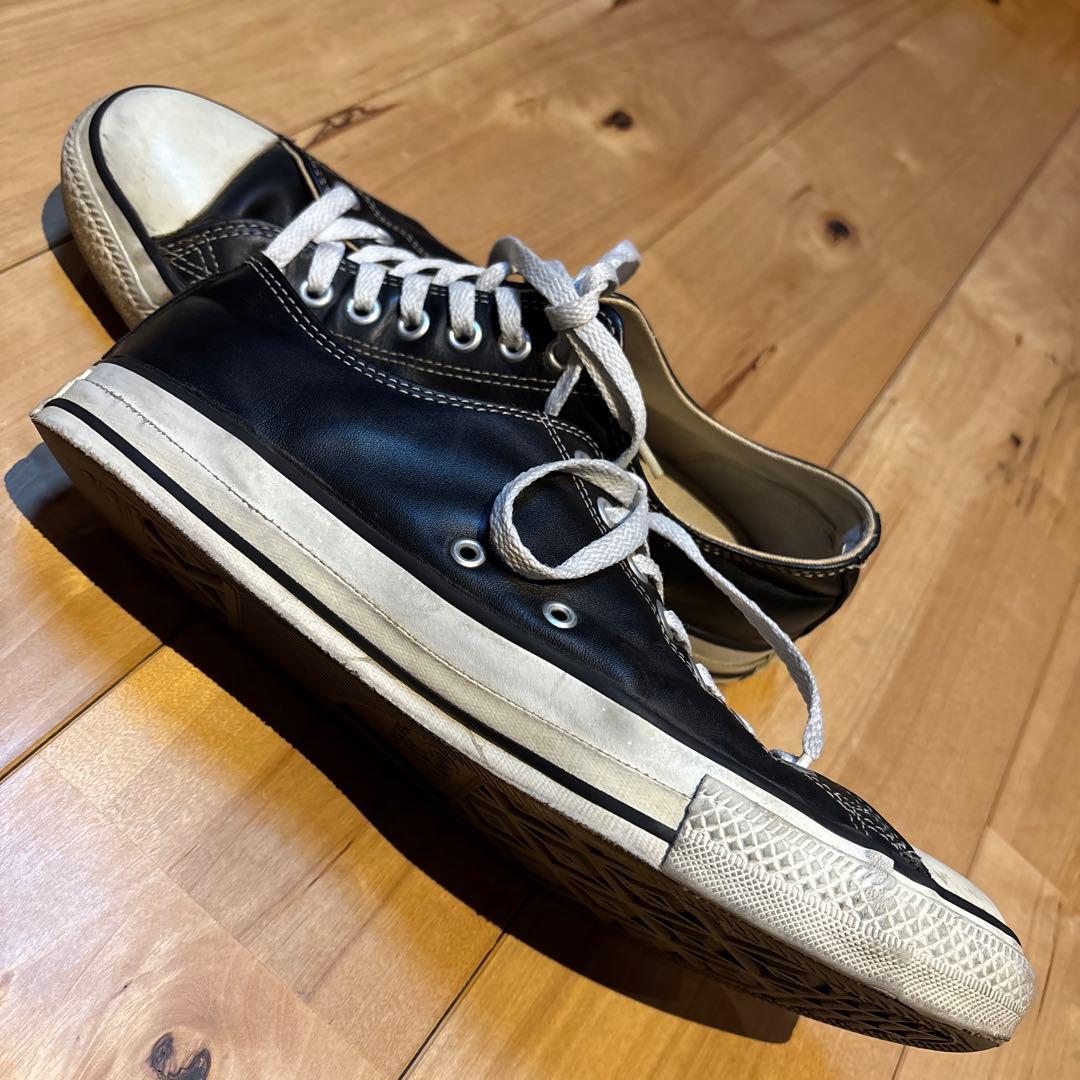 90s CONVERSE コンバース オールスター レザー USA製 28cm