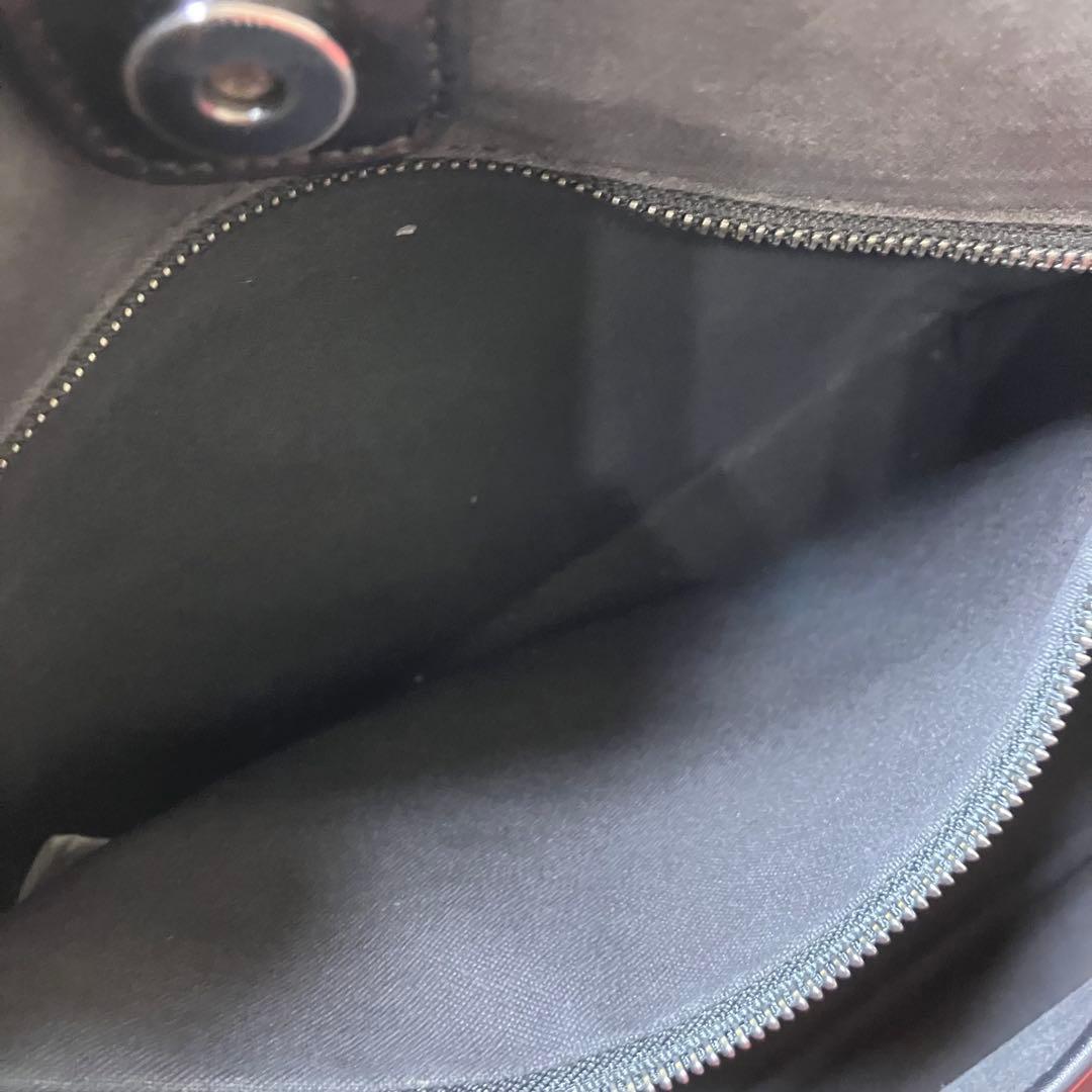 美品✨ブラックレーベルクレストブリッジ イントレチャート 本革 A4 トート 黒