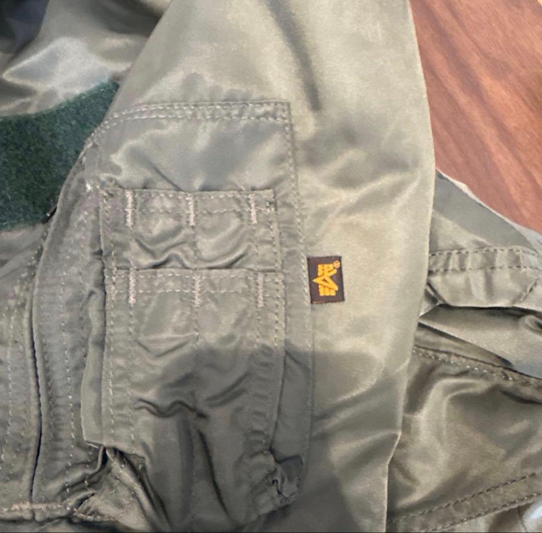 ALPHA INDUSTRIES CWU-45/Pフライトジャケット Sサイズ