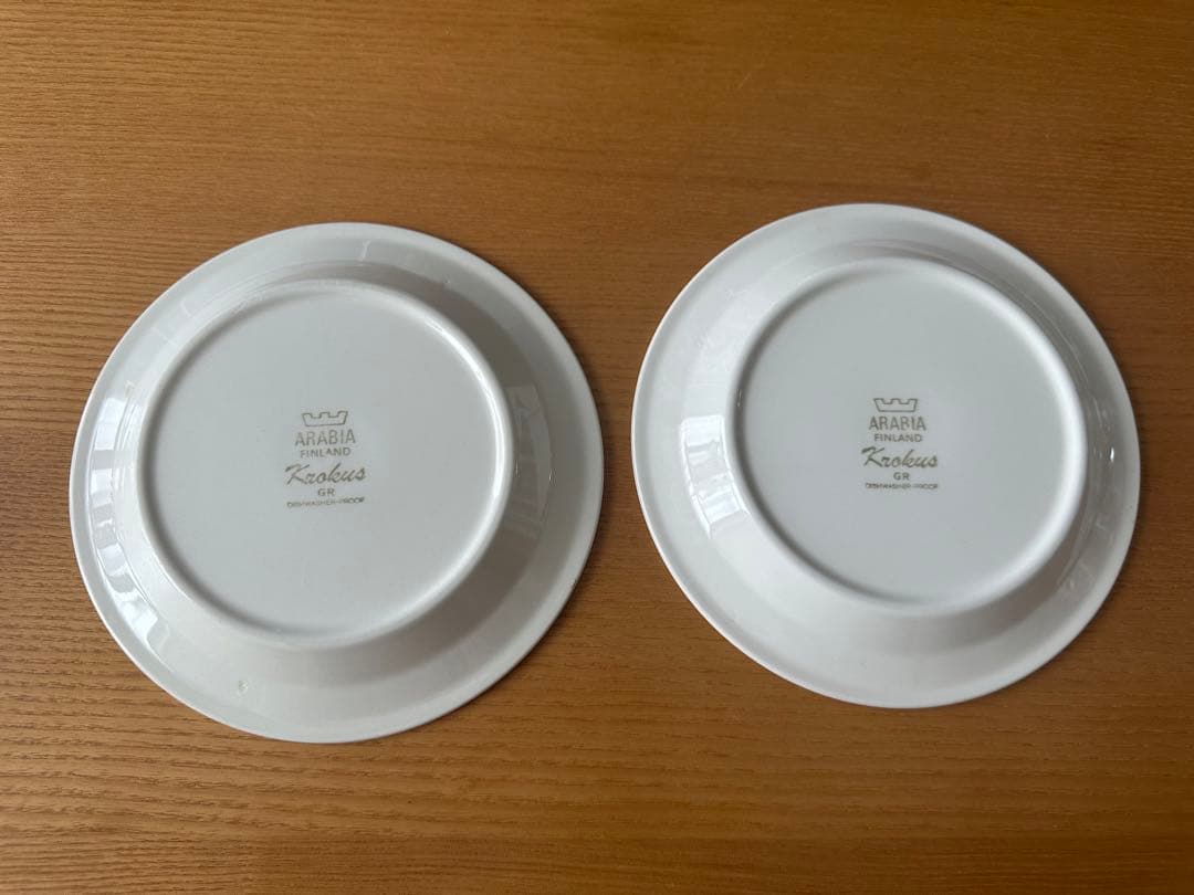 ARABIA krokus アラビア　クロッカス　ケーキプレート