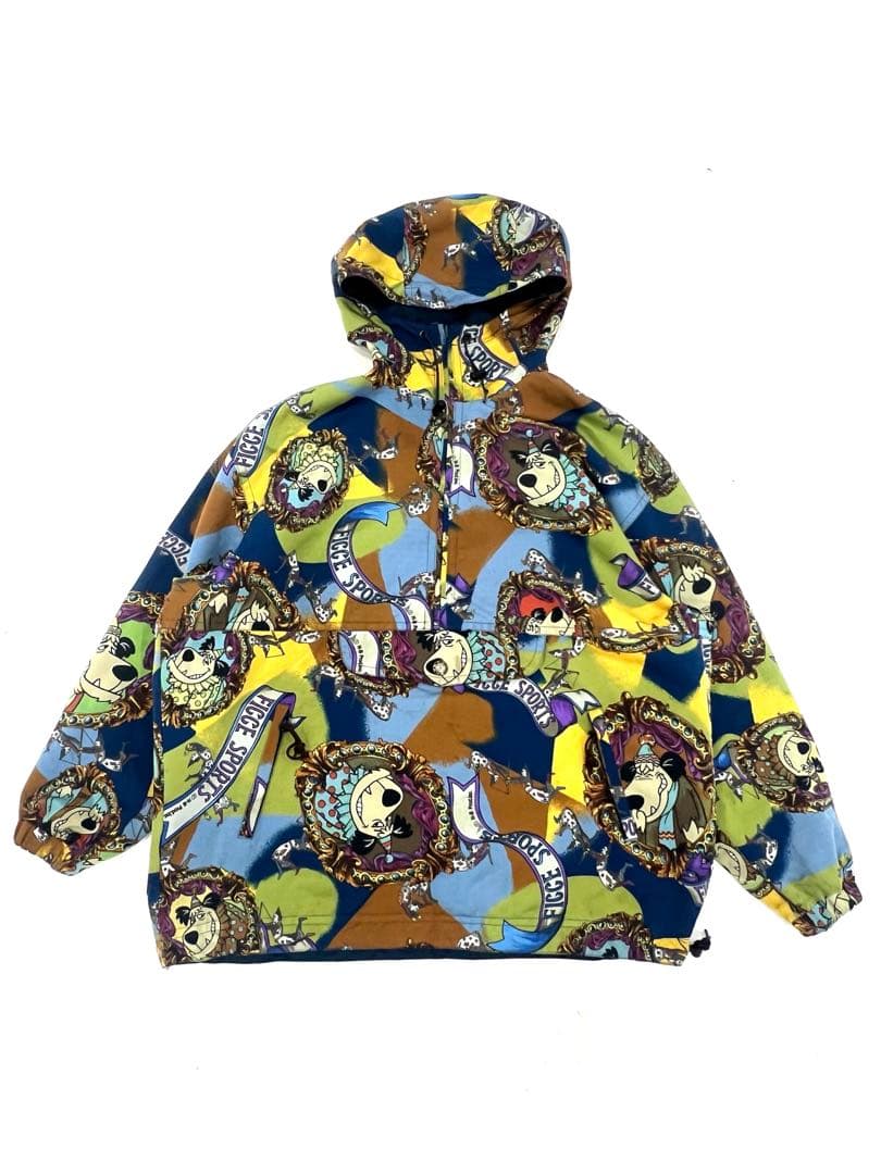 90s Ficce sportsケンケン アノラックパーカー ブルゾン
