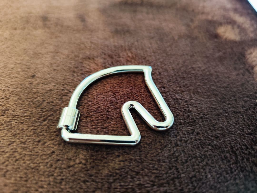 【YH1207様用】エルメス HERMES シュヴァル 馬 キーホルダー