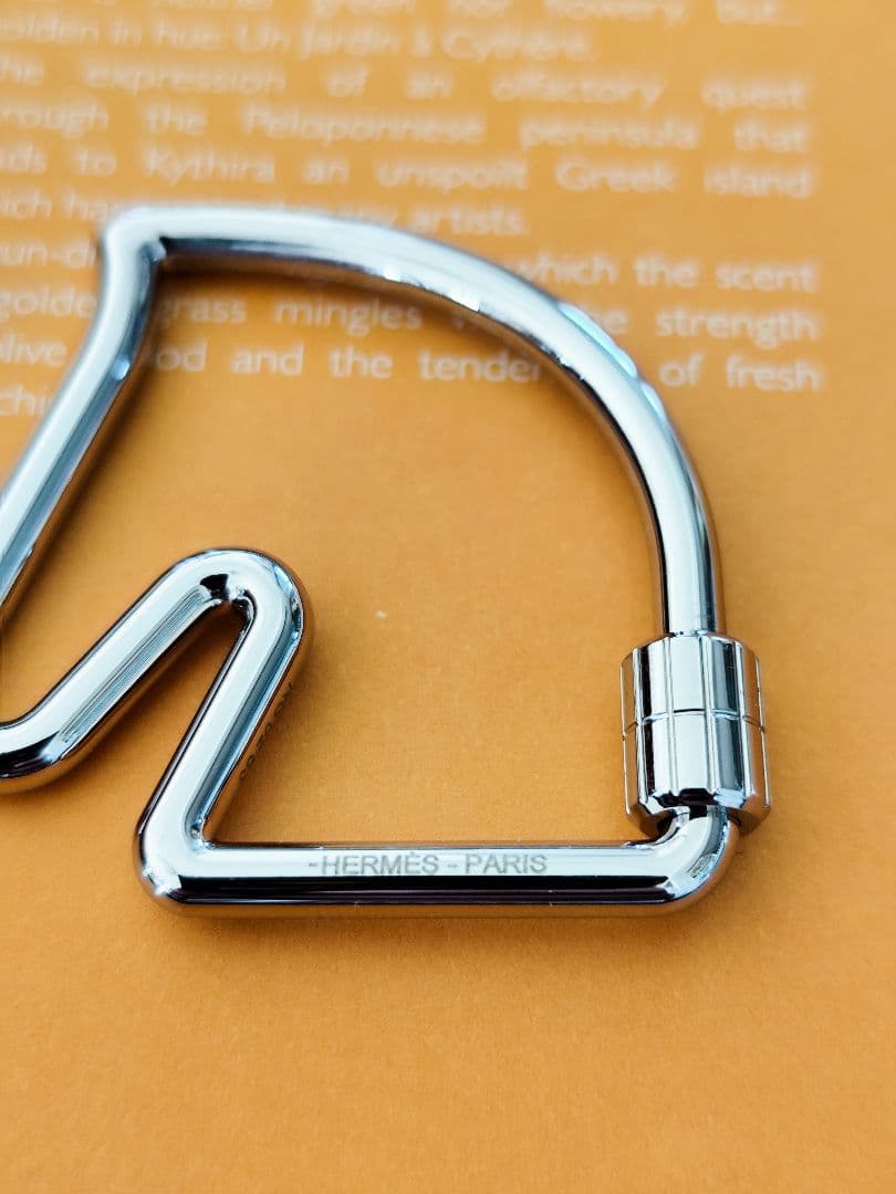 【YH1207様用】エルメス HERMES シュヴァル 馬 キーホルダー