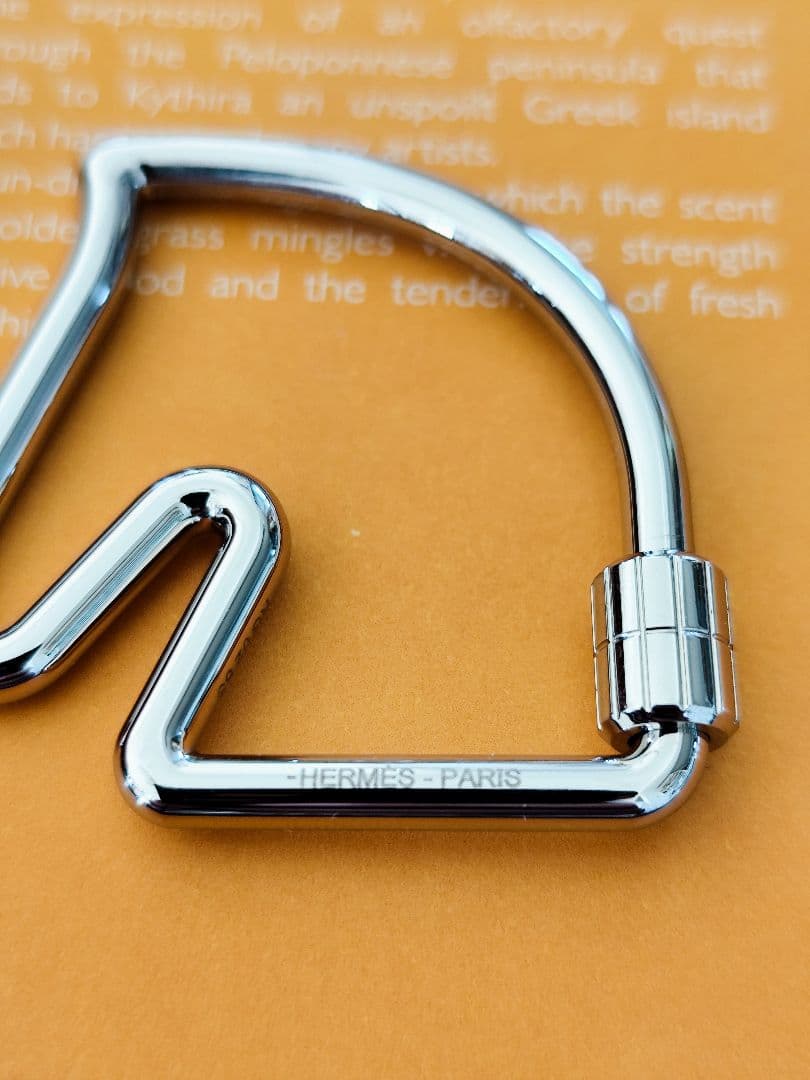 【YH1207様用】エルメス HERMES シュヴァル 馬 キーホルダー