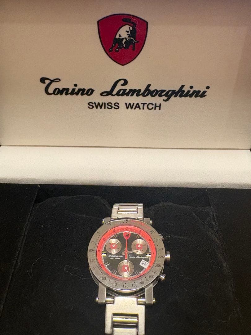 トニーノ・ランボルギーニ 腕時計　クロノグラフ