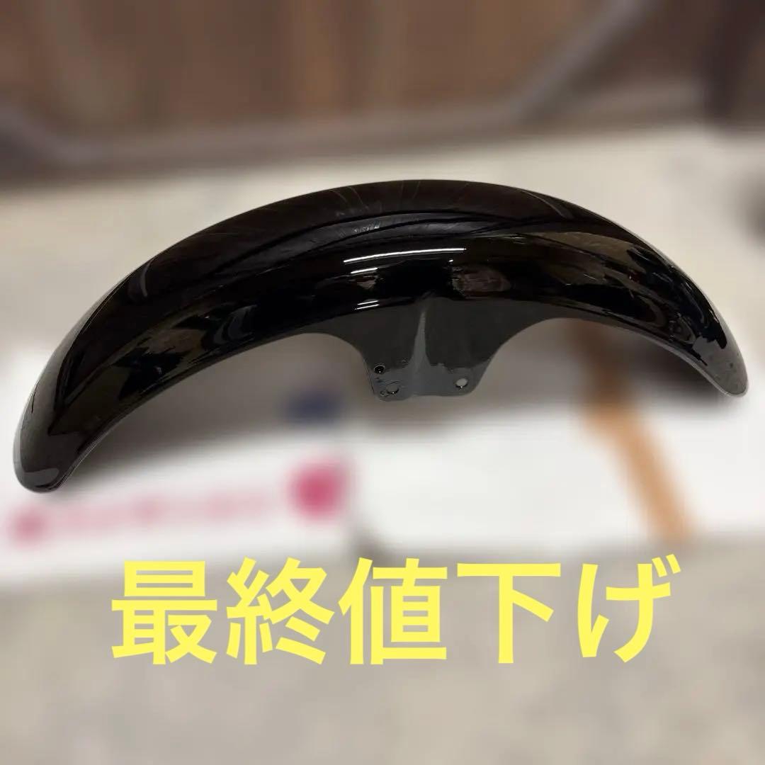 z1 z2 kz900 FX フロントフェンダー　黒　外装
