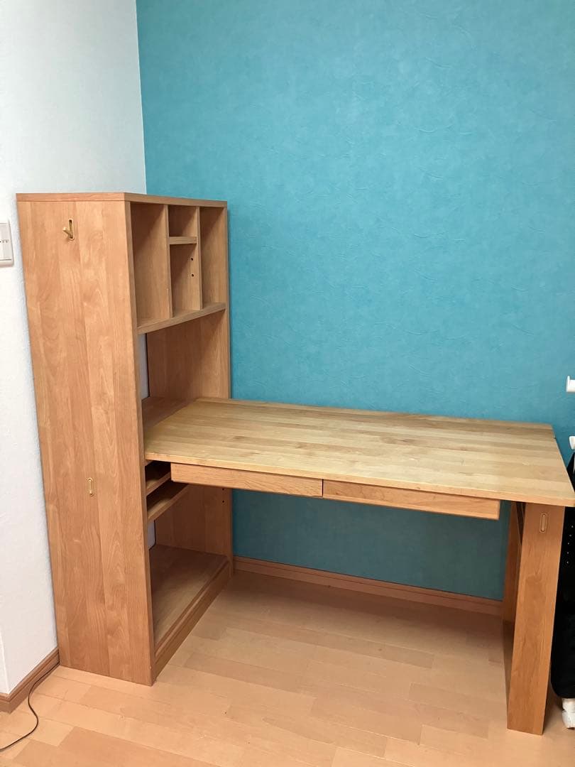 LIVING HOUSE リビングハウス　POP（ポップ）ツインデスクセット