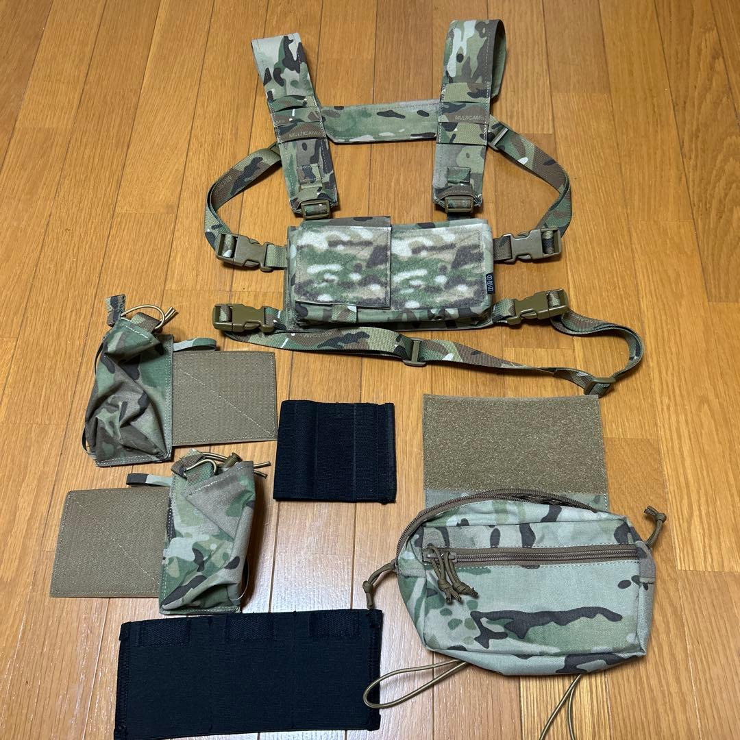 mk4タイプチェストリグ　マルチカム