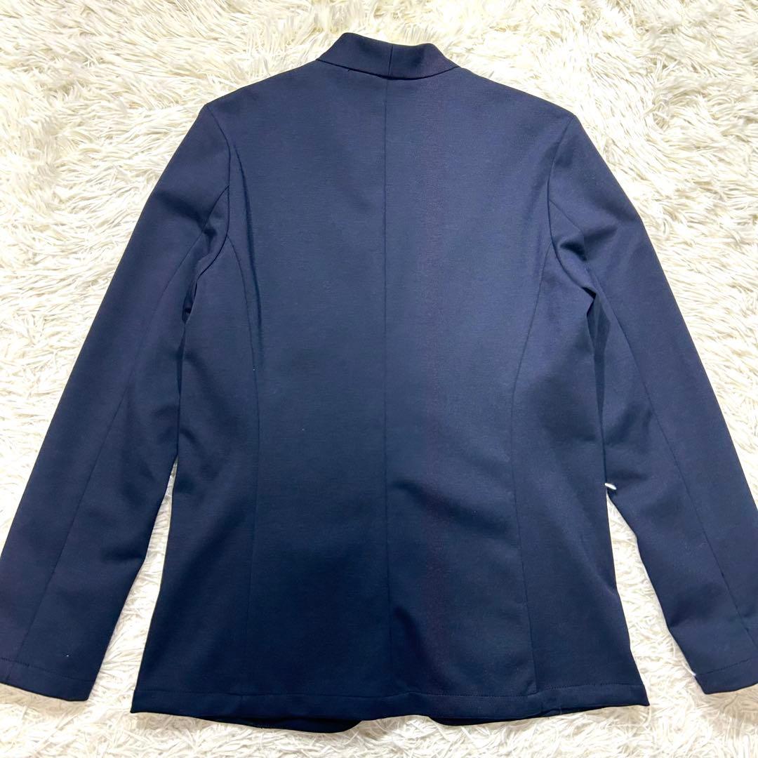 【未使用タグ付☆洗える♪】レディース パジャマスーツ セットアップ ネイビー M