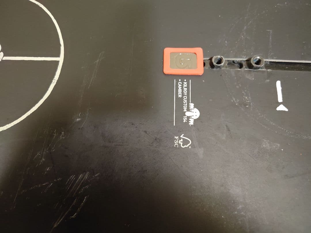 Burton Kilroy custom 154cm バインディング付き