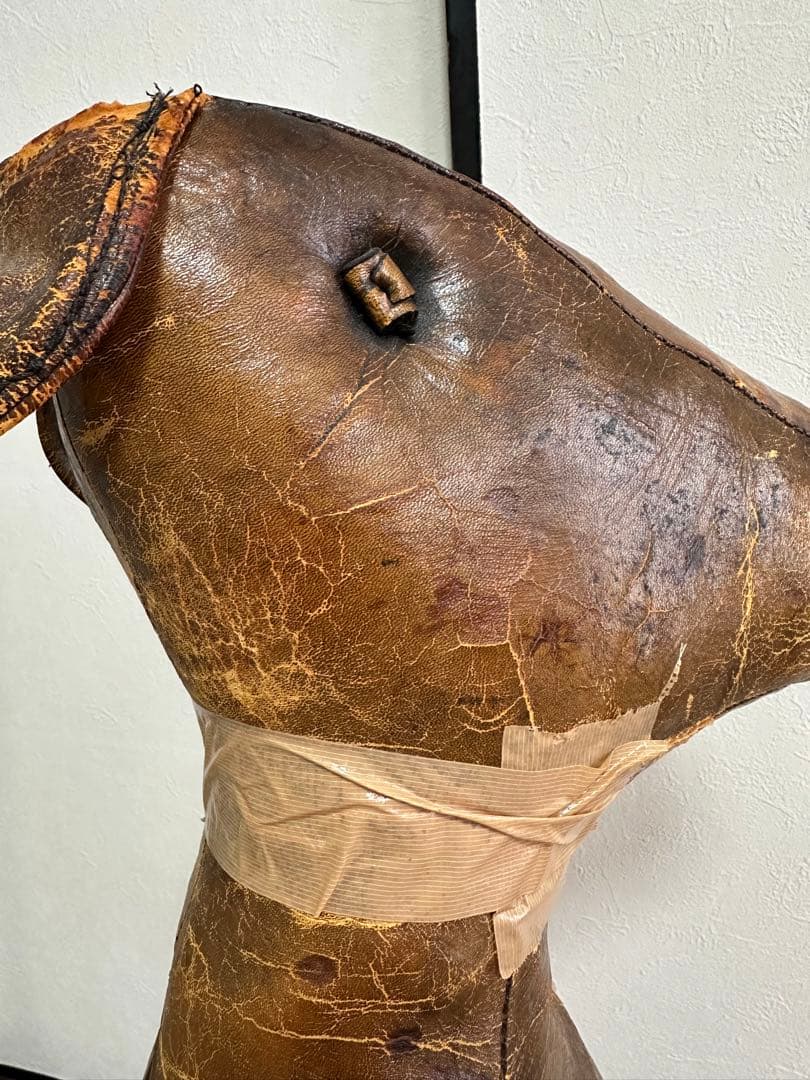 Omersa オマーサ　ヴィンテージレザーアニマル　カンガルー　インテリア