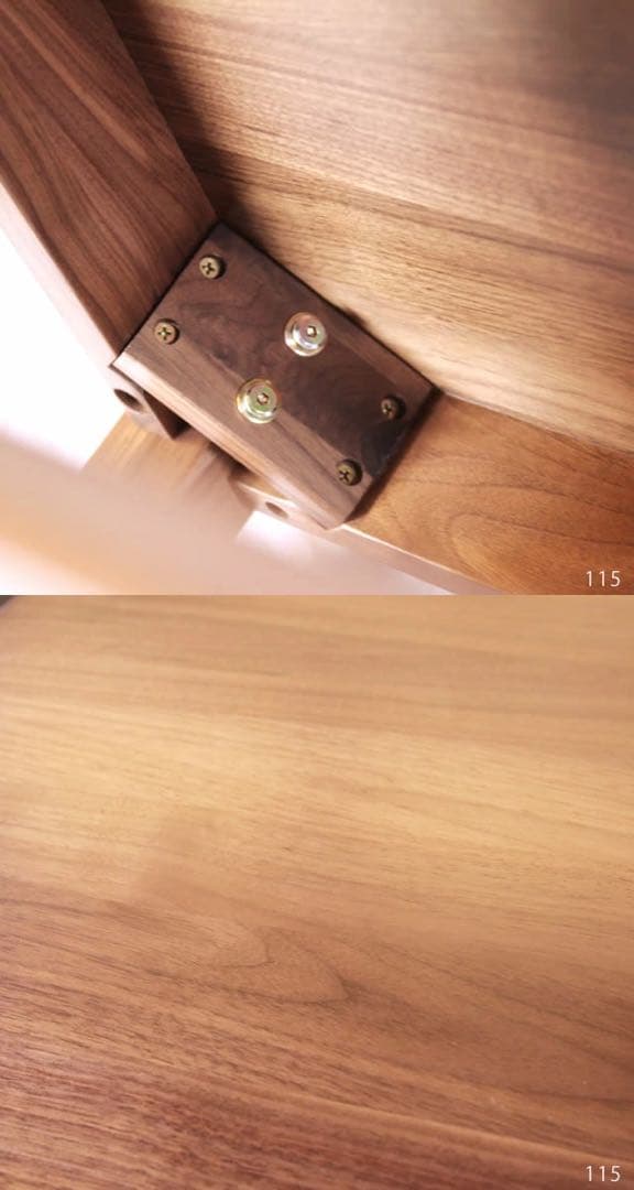 BRUNOウォールナット　ローテーブル