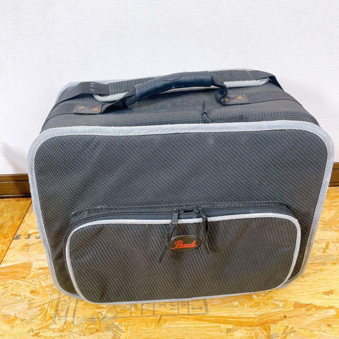 ツインペダル　ツーバスPearlケース付き　ドラム用