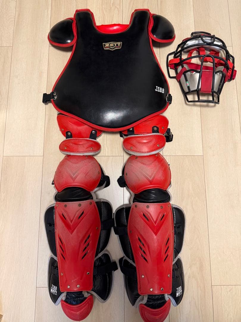 キャッチャー用プロテクターセット