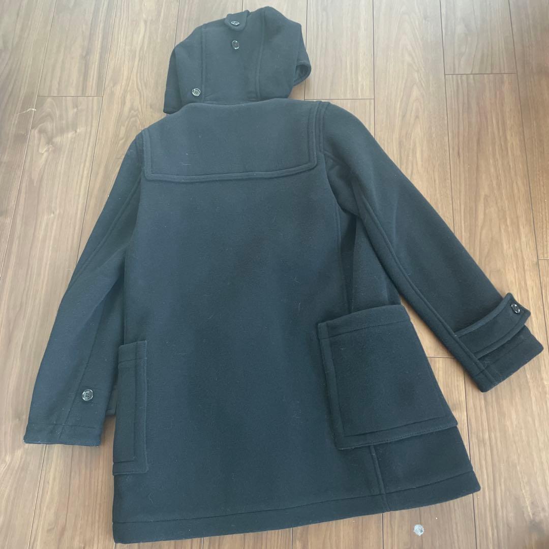 バーバリー　ダッフルコート ブラック UK8