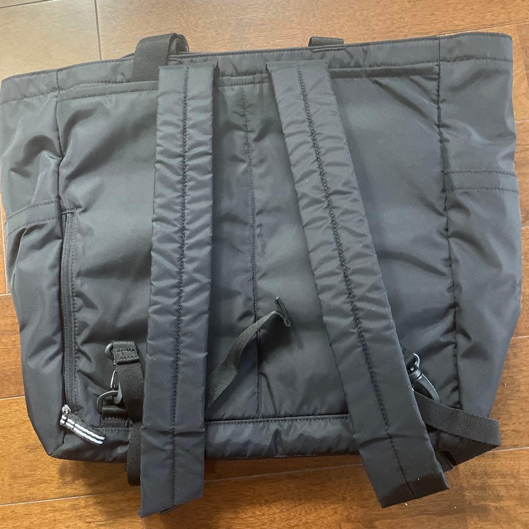 agnès b. ブラック マザーズバッグ難あり