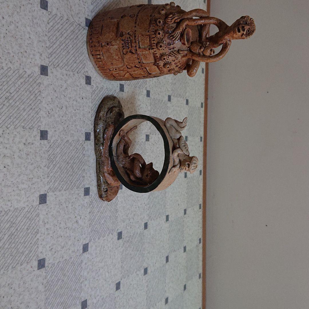 カッパの置物2点