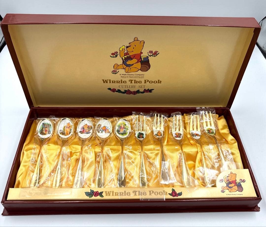 カトラリーセット　くまのプーさん　スプーンフォーク