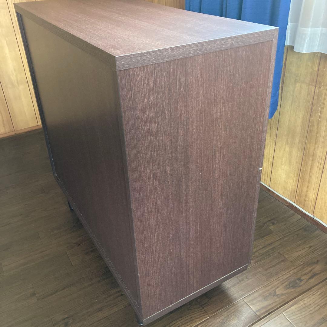 キャビネット　ミッドセンチュリー風　レトロモダン　ウッド製　アンティーク