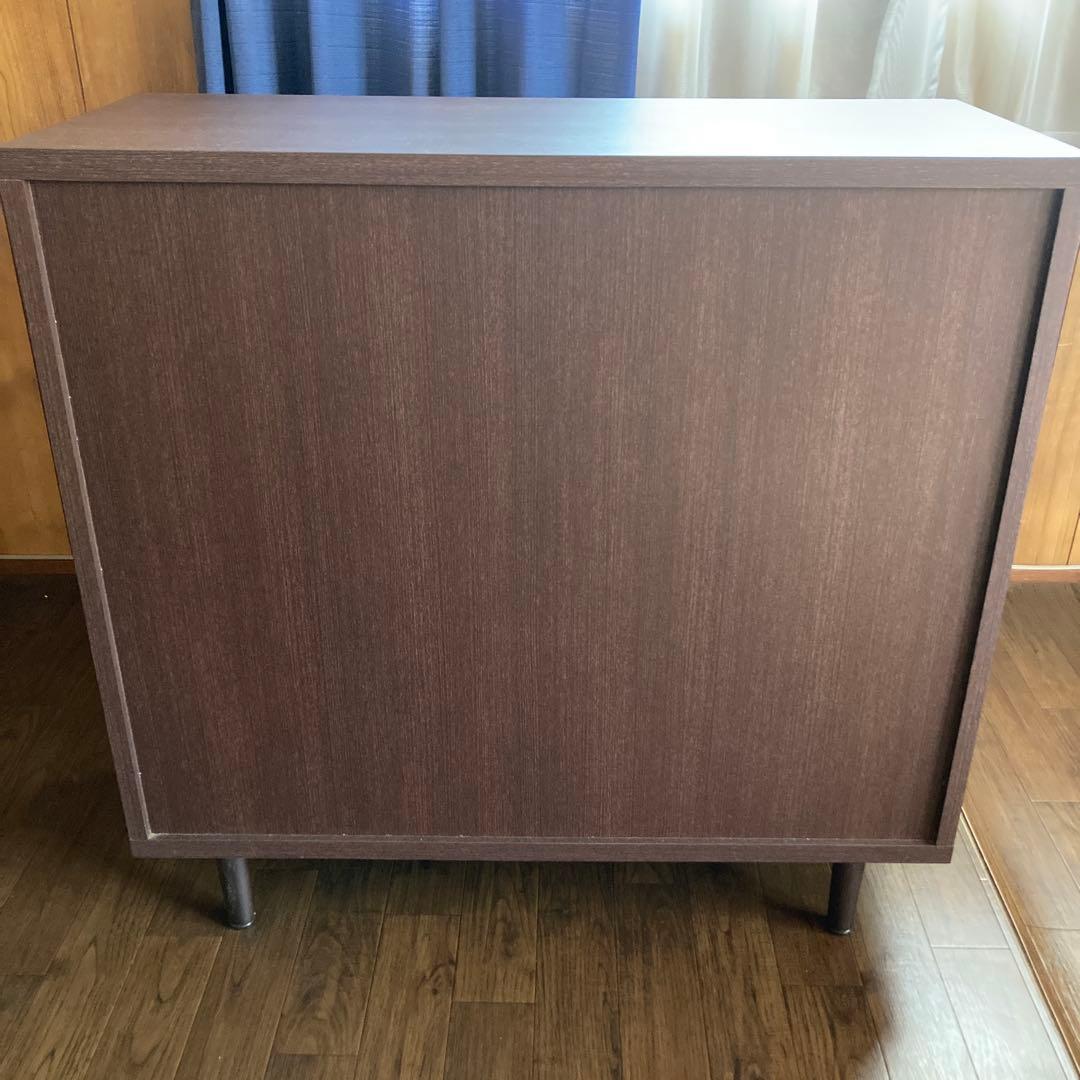 キャビネット　ミッドセンチュリー風　レトロモダン　ウッド製　アンティーク