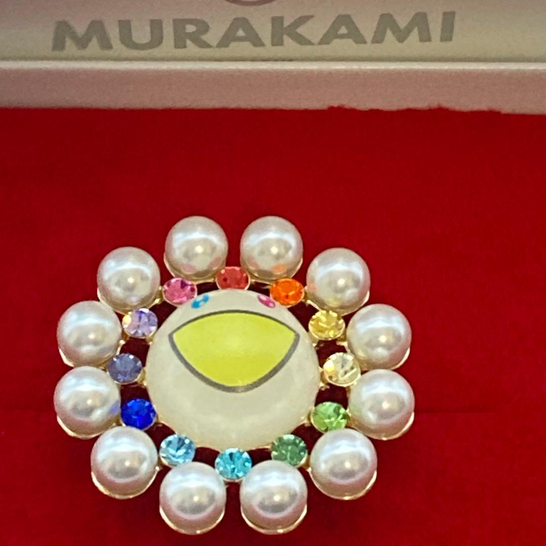 【新品】Liquem 村上隆 コラボ リング パールフラワー