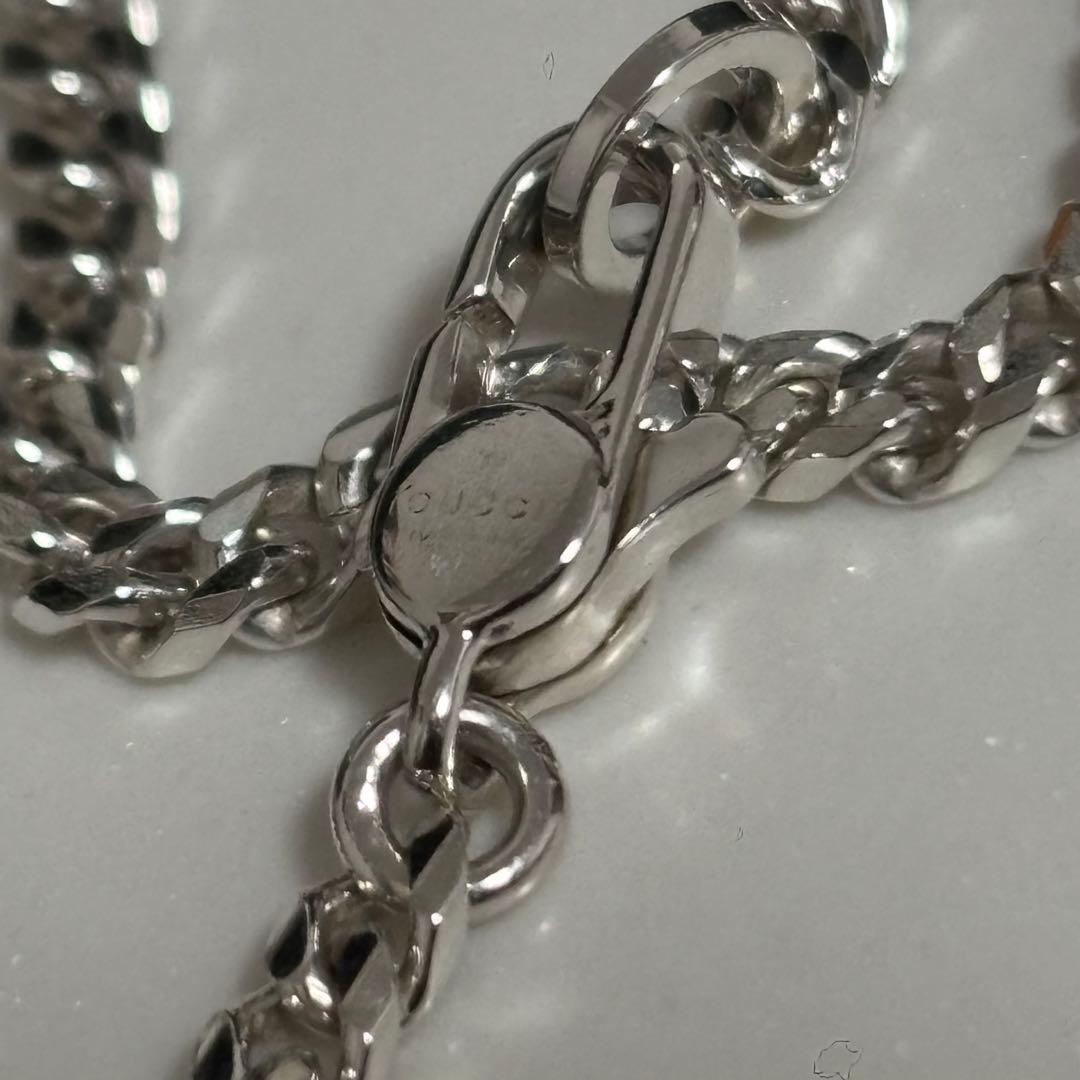 GUCCI 新品同様品　ノットネックレス　インフィニティ　喜平チェーン　極美品