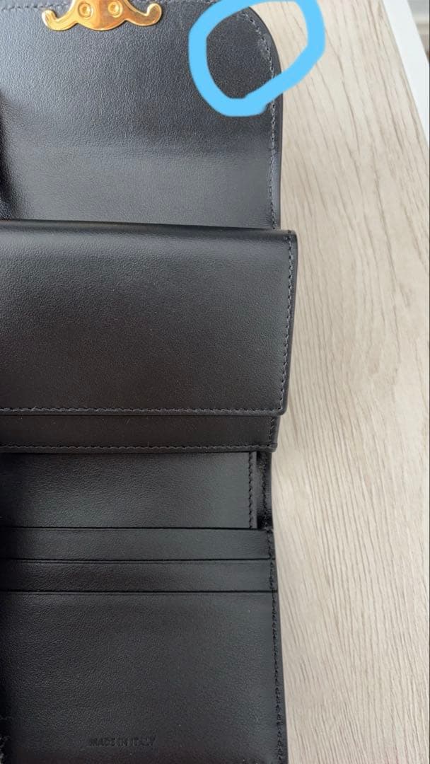 ⭐*︎様 CELINE スモール フラップウォレット トリオンフ