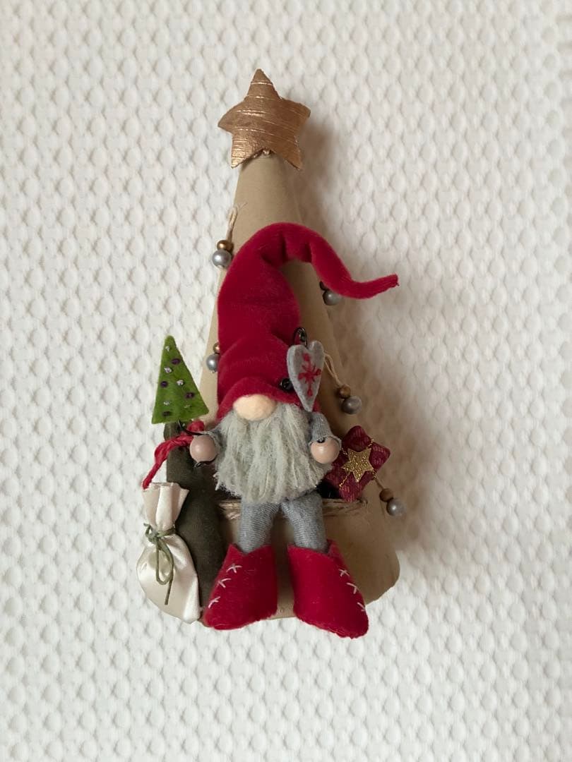 iku様おまとめ用 クリスマスリース　05 匿名配送　サンタクロース