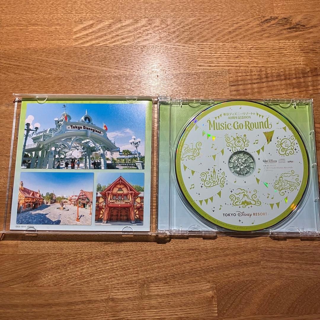 ビ*ン様 ディズニー　40周年記念BOX Music-Go-Round Disc