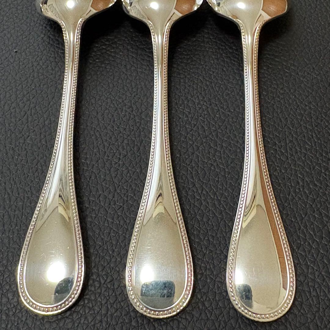 美品クリストフル　パール　コーヒースプーン12点