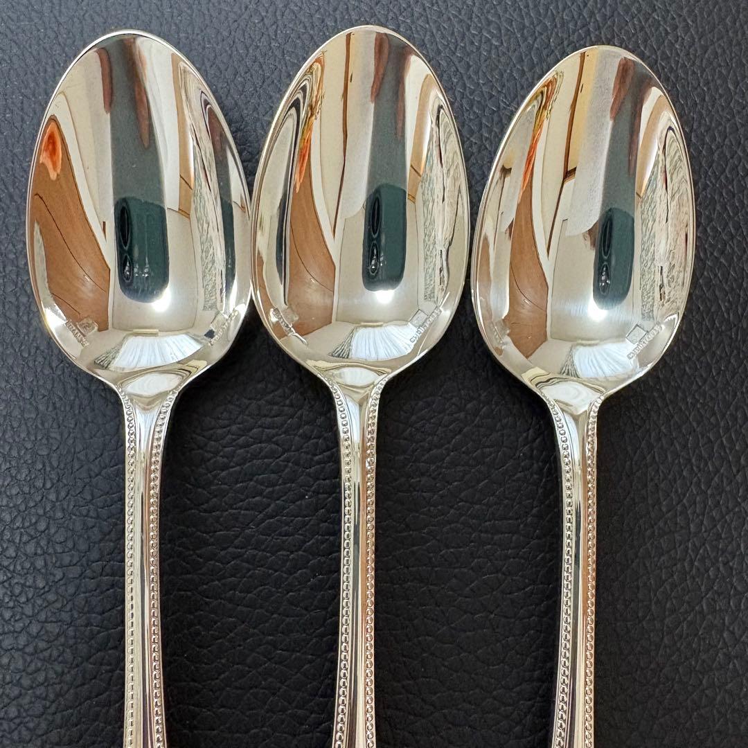 美品クリストフル　パール　コーヒースプーン12点