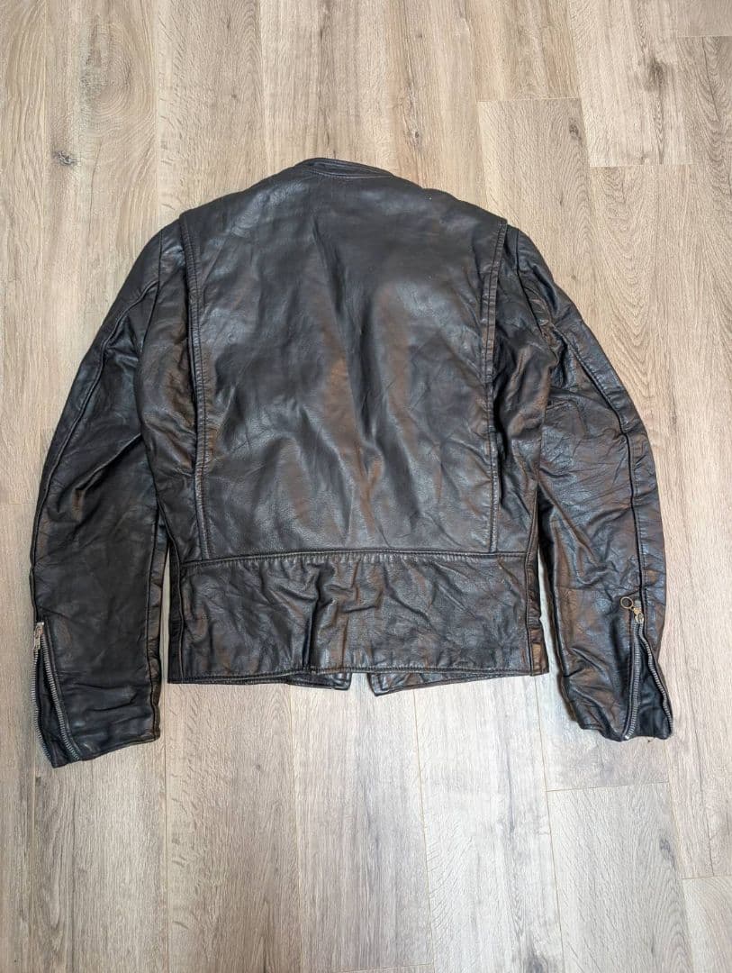 80S【USA製】Brooks Leather Sportswear シングル