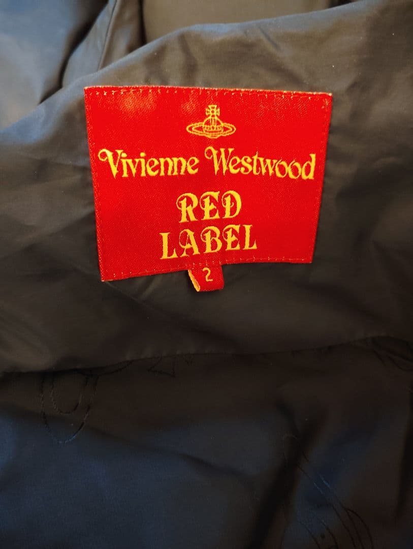 Vivienne Westwood RED LABEL 変形ダウンジャケット黒