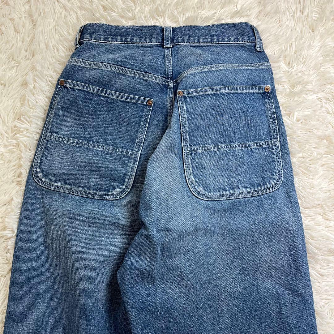 美品 The Shinzone TOOL DENIM PANTS 34 BLUE
