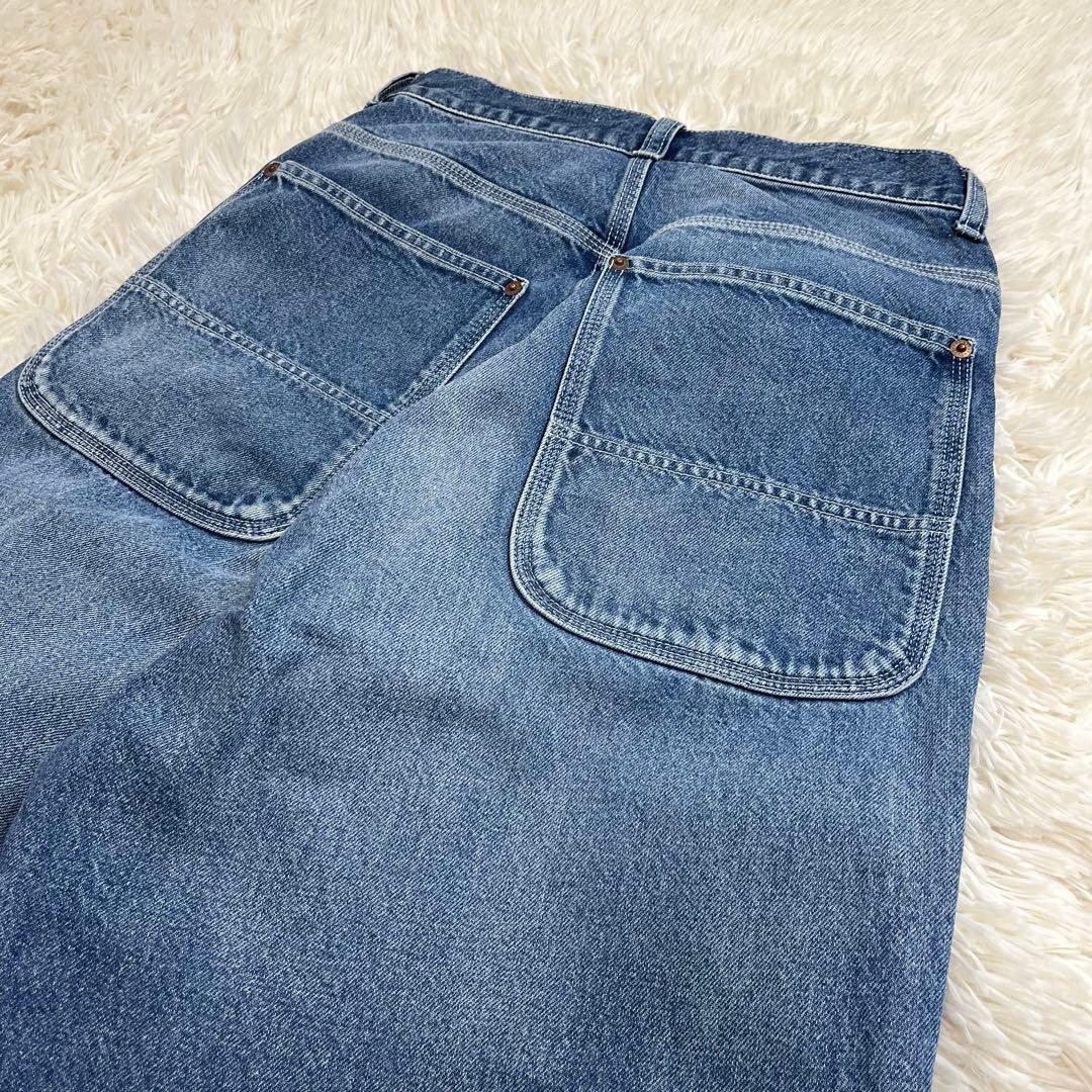 美品 The Shinzone TOOL DENIM PANTS 34 BLUE