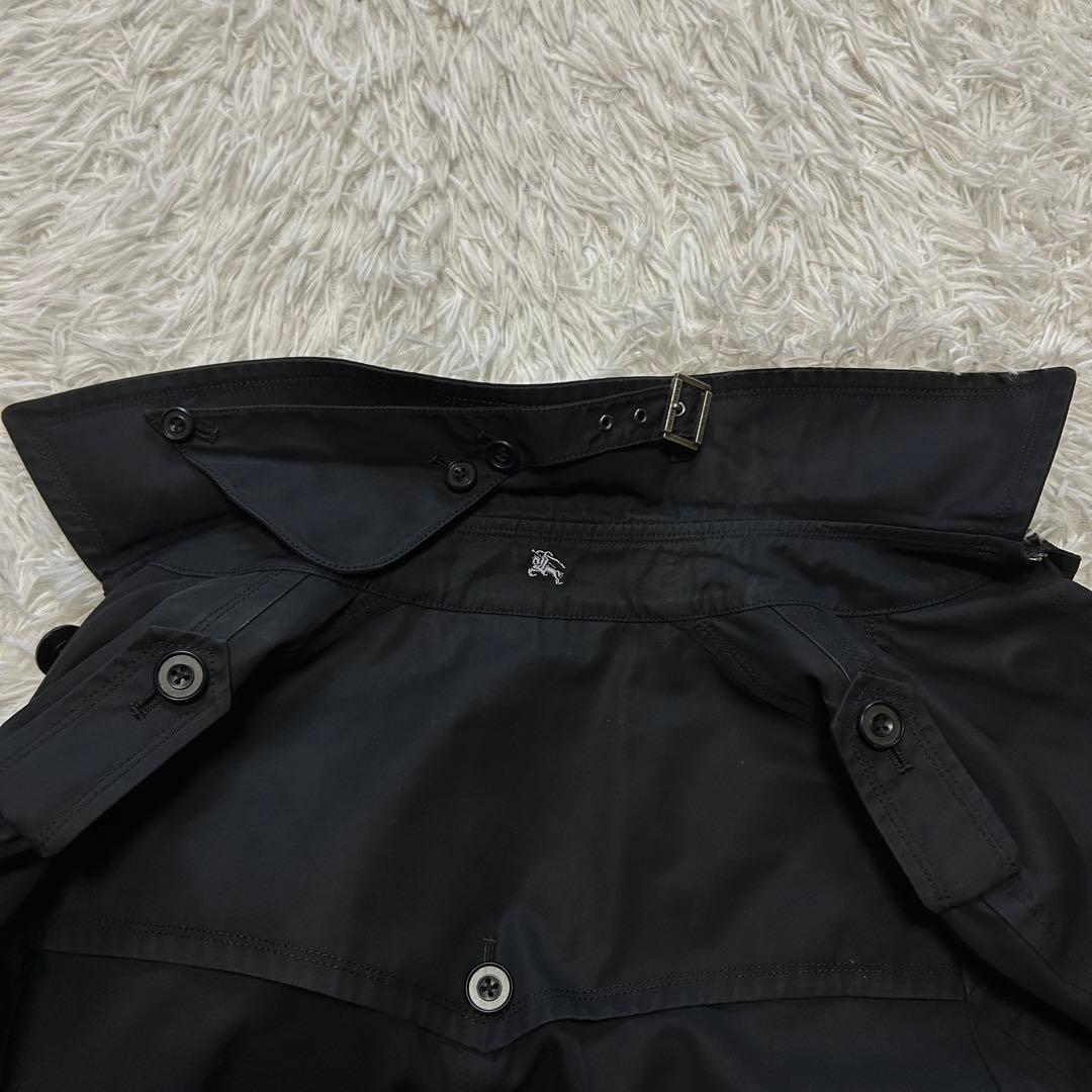 希少【10周年記念】バーバリー ブラックレーベルトレンチコート シャドーチェック