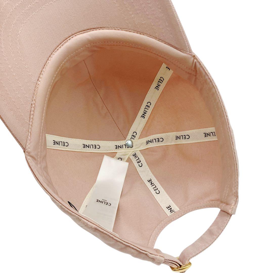 ⭐️未使用⭐️ セリーヌ トリオンフ ベースボールキャップ 帽子 ピンク