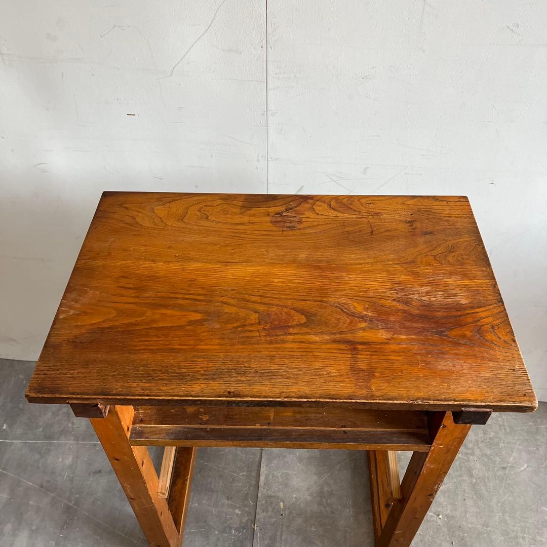 アンティーク デスク テーブル 学習机 シャビーシック レトロ