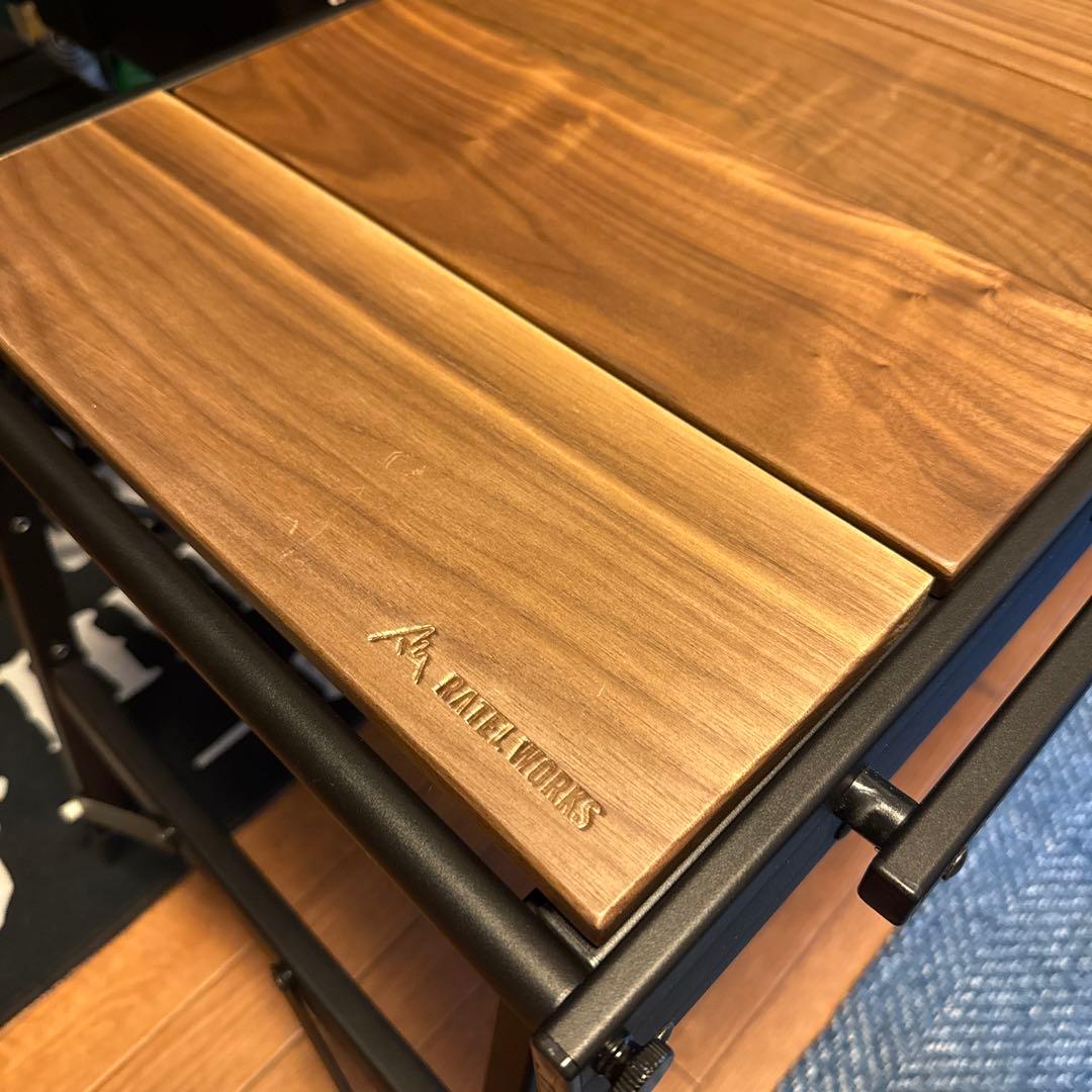 新品未使用　RATELWORKS ラーテルワークス ウッドパネルテーブル