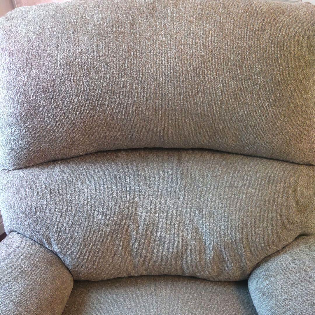 Ashley リクライニングソファ オットマン付き　1人掛け