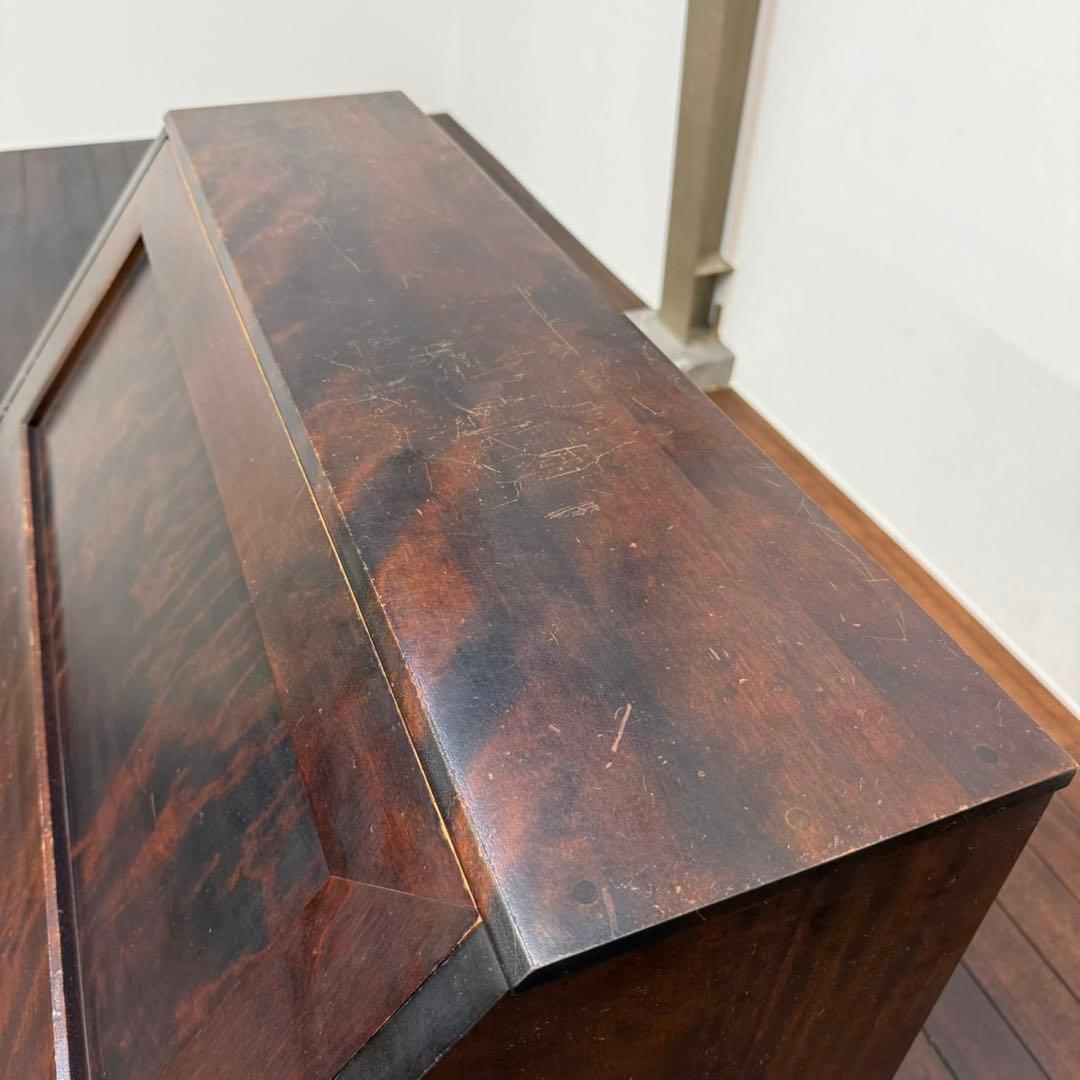 H110K39 北海道民芸家具 ライティングビューロー