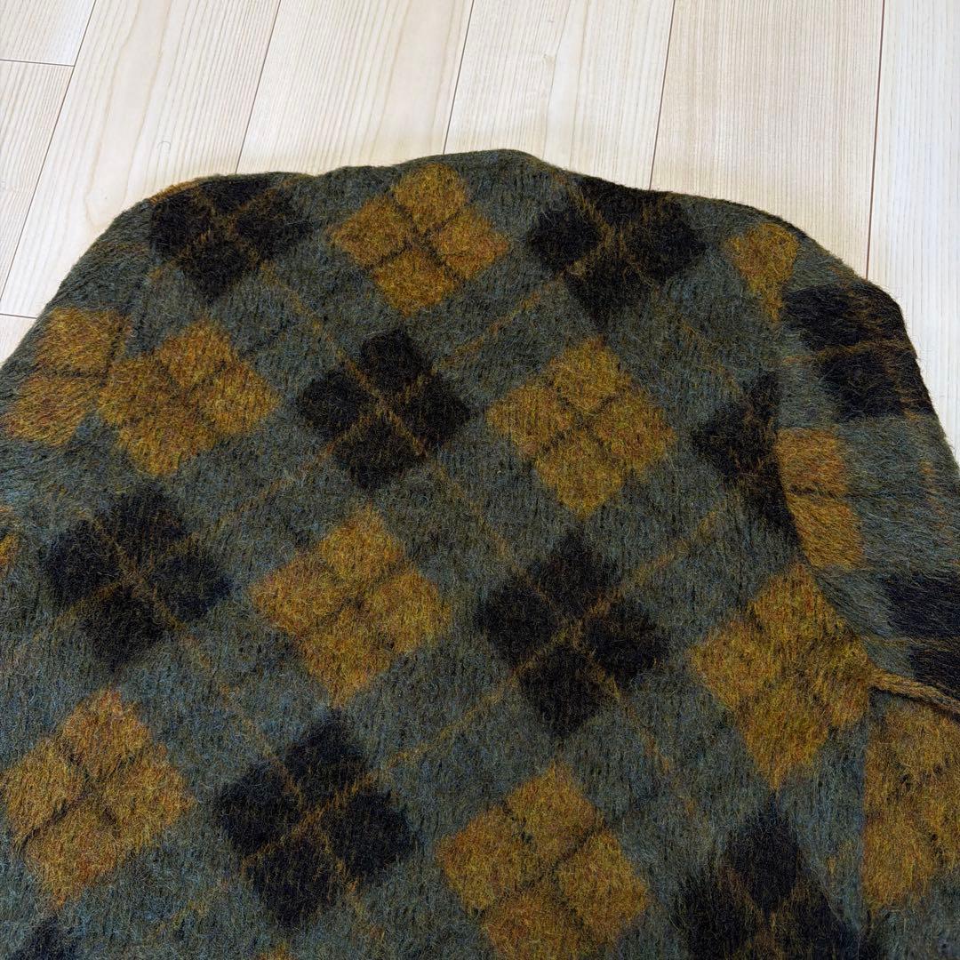 Z*P様 極上　60s モヘア　カーディガン　カートコバーン　チェック　PURI
