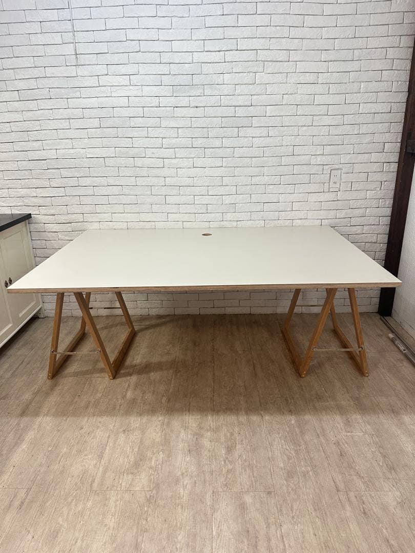 【東京23区配送無料】デスク　作業台　設計　製図　特大　デザイン　特注　机　事務