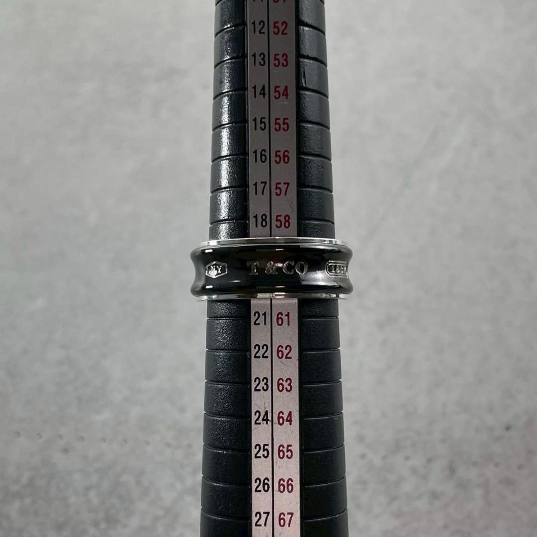 ティファニー 20号 1837 ナロー リング 925 チタン XG7fe