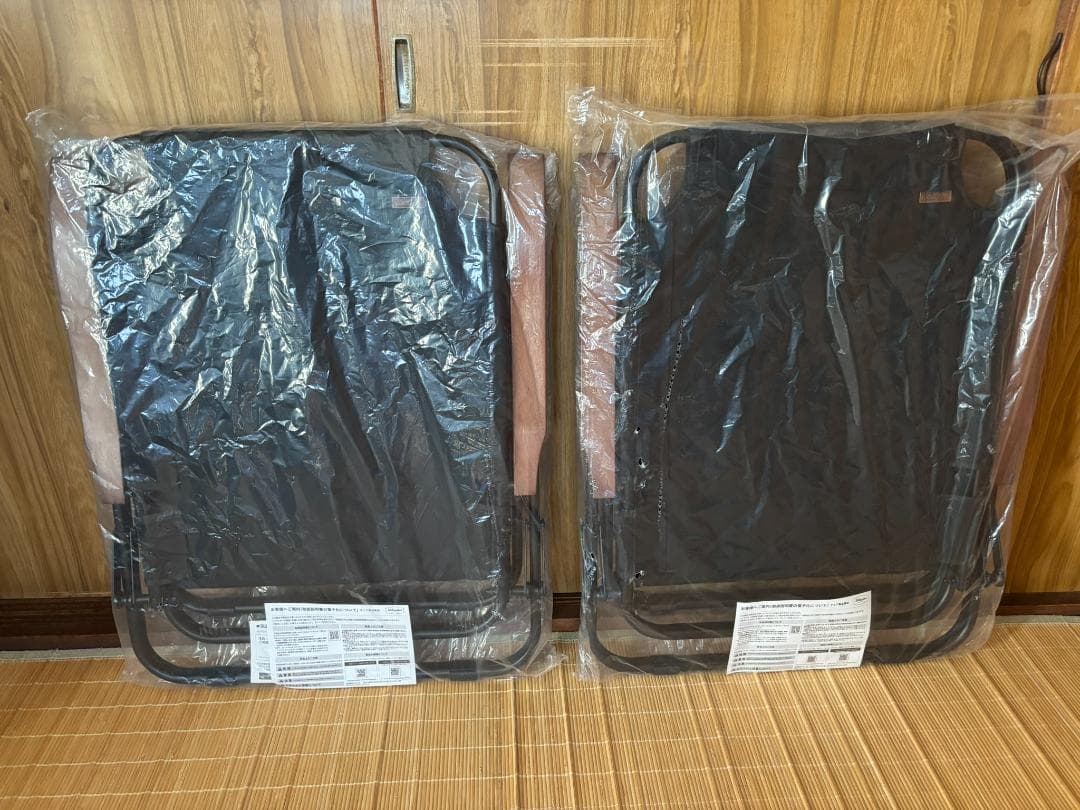 ハイランダー クライマックスローチェア2 ブラック AL(アルミ) 2脚セット