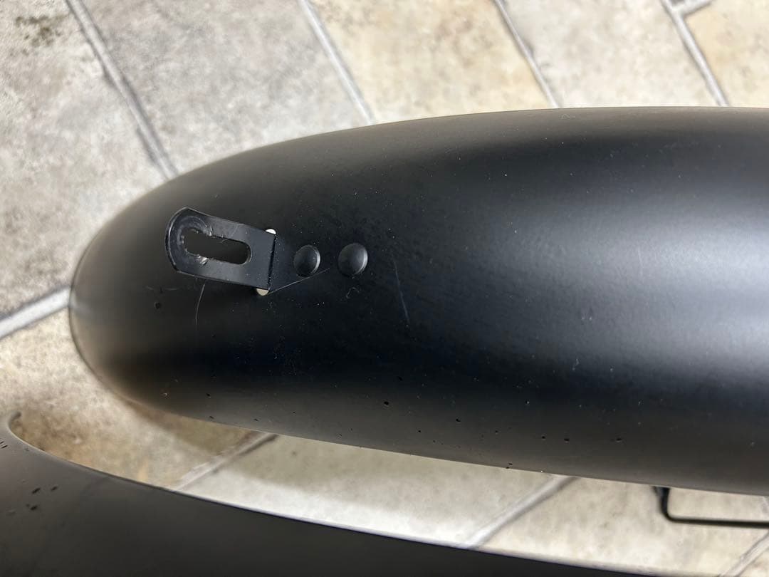 MATE Xにて使用　泥よけフェンダー　ラテスト東京オリジナル　2ヶ月使用