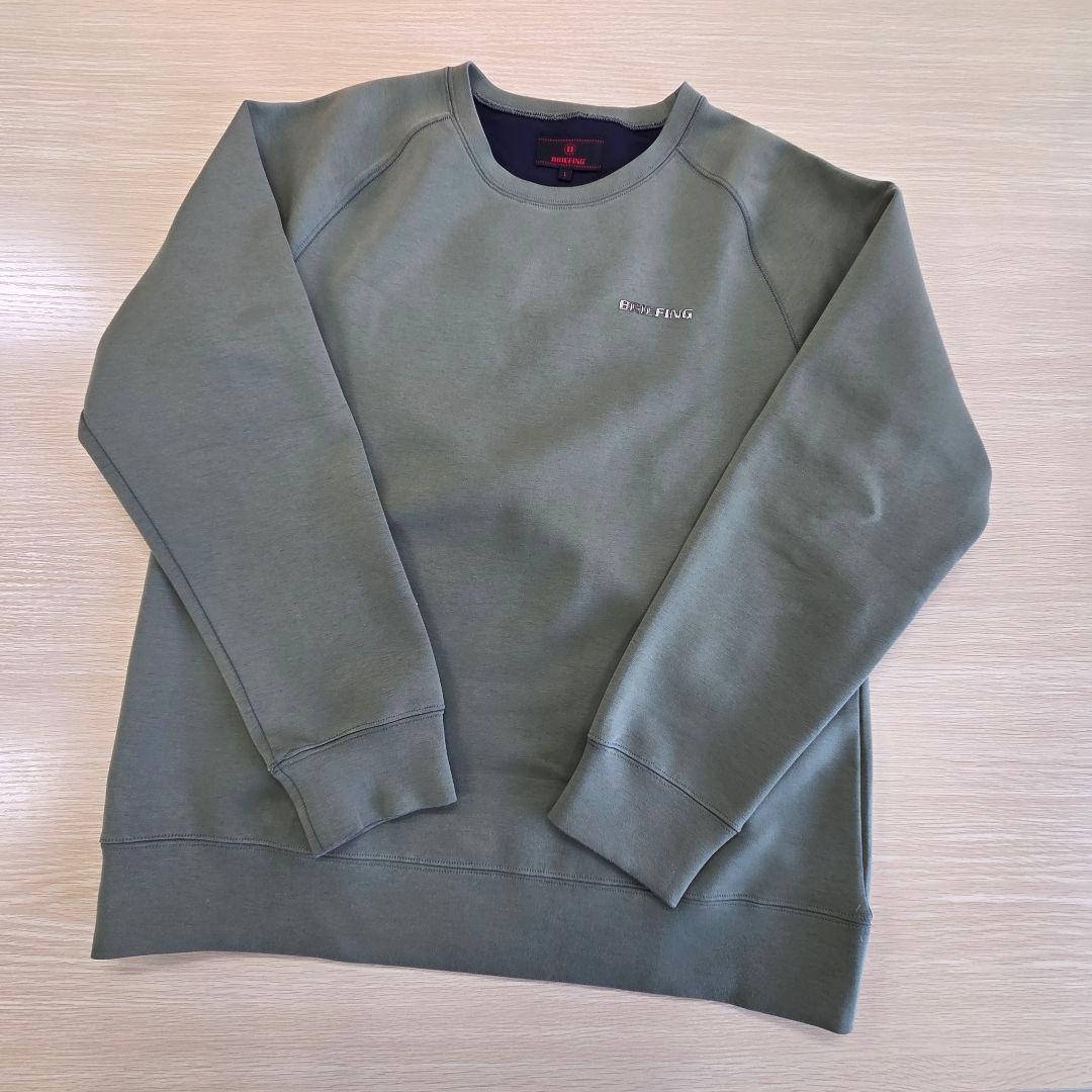 skpさん専用 BRIEFING WARM 3D LOGO CREW NECK