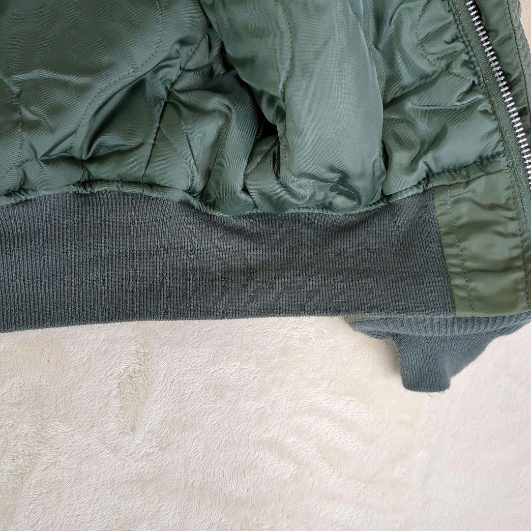 アルファ MA-1 フライトジャケット グランドクルー 短丈 USA製 90s