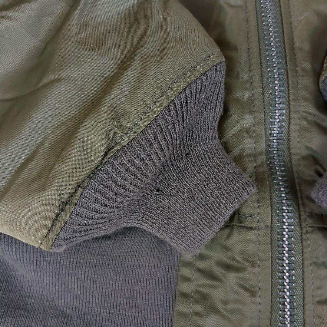 アルファ MA-1 フライトジャケット グランドクルー 短丈 USA製 90s